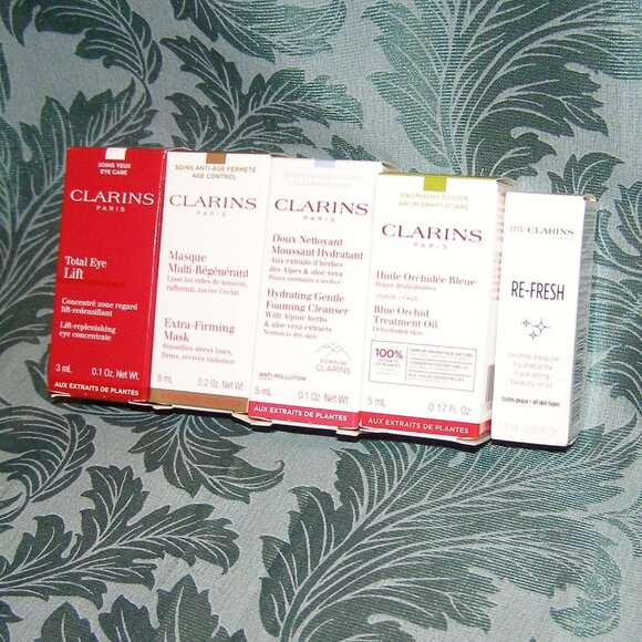 NEW - 6pc Clarins Custom Gift set bundle - Picture 4 of 16